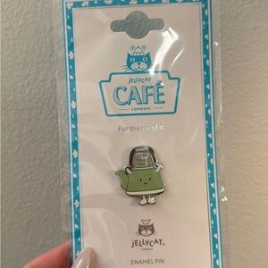 Jellycat jelly cat China speciality Enamel Pin tea pot